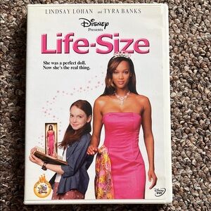 Disney Life-Size DVD with Pink and Blue